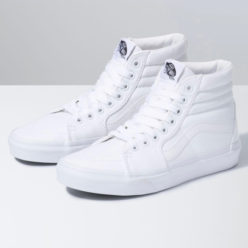 VANS SK8 HI SOFT LEATHER TAPERED HIGH TOP